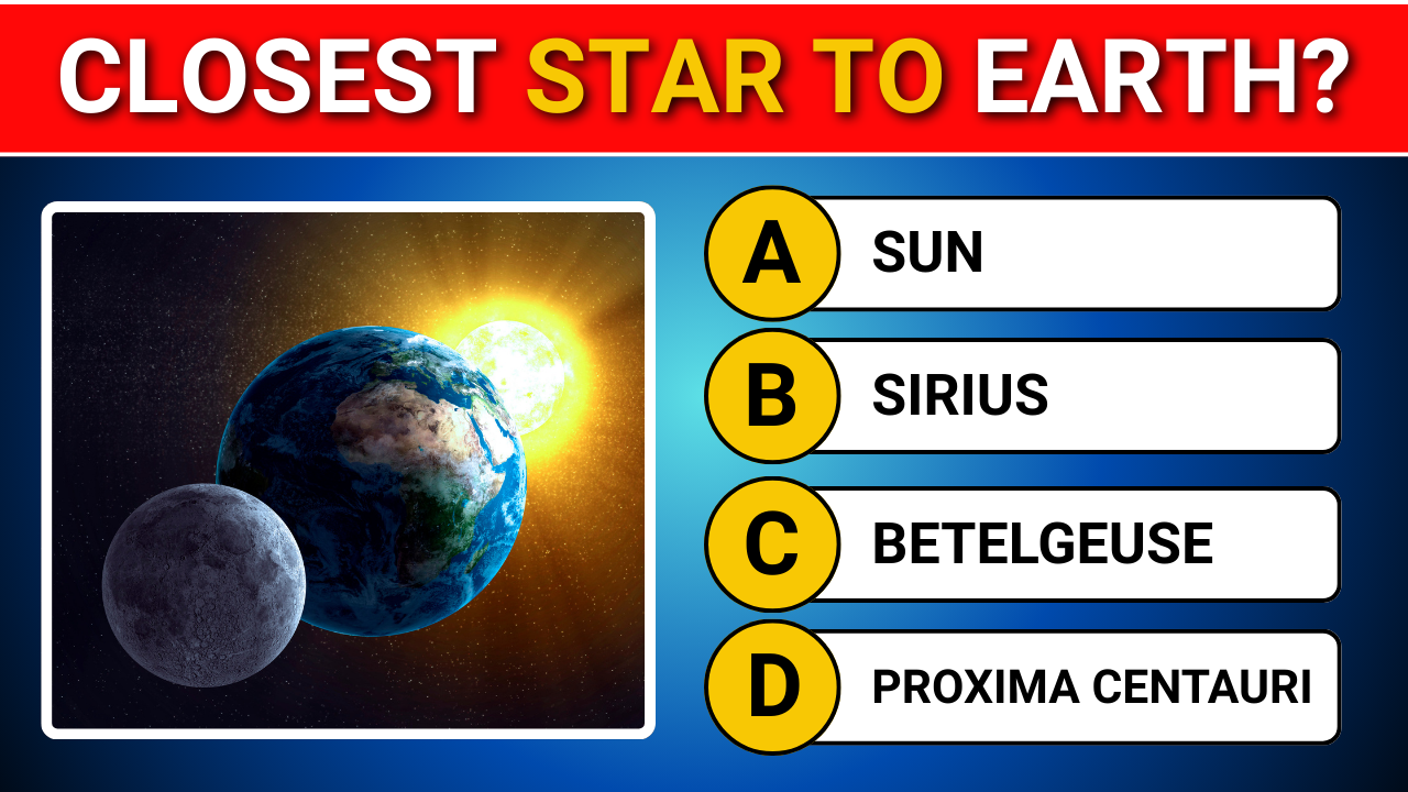 Science Quiz Space Astronomy Questions